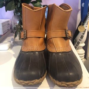 L.L Bean Tumbled-Leather Boots